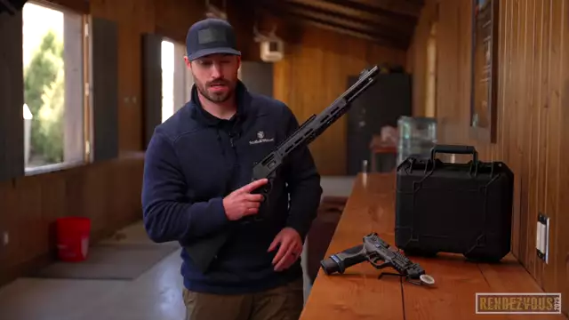 Smith & Wesson Model 1854 Stealth Hunter Lever-Action Rifle at 2025 Athlon Rendezvous