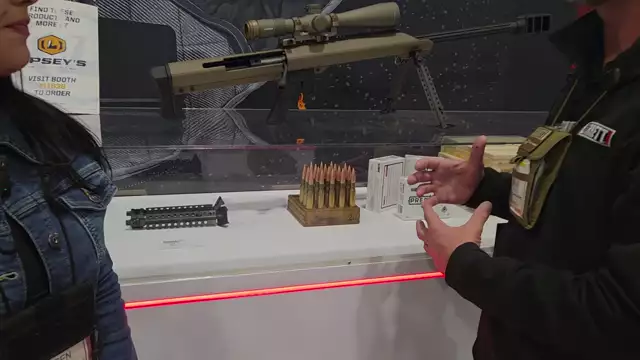 Barrett .50 BMG Precision Ammunition at SHOT Show 2026