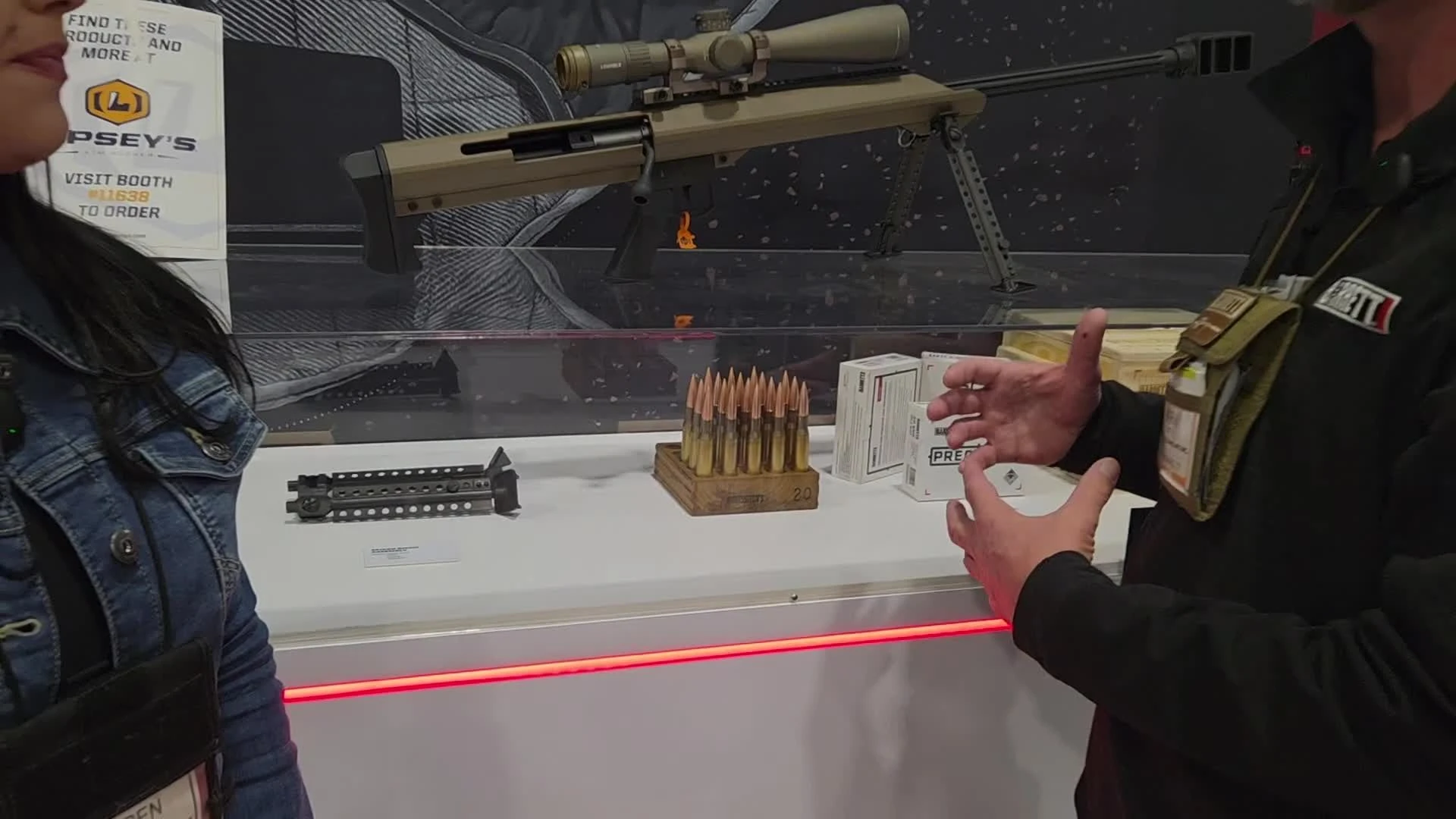 Barrett .50 BMG Precision Ammunition at SHOT Show 2026