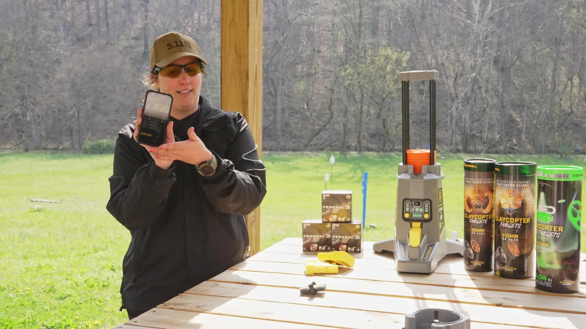 Caldwell’s Surface-to-Air ClayCopter Is the Ultimate Shotgun Fun
